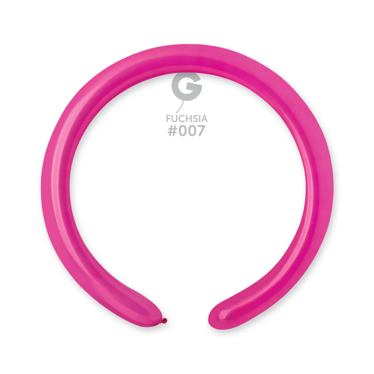 260G Gemar Latex Balloons (Bag of 50) Modelling/Twisting Fuchsia