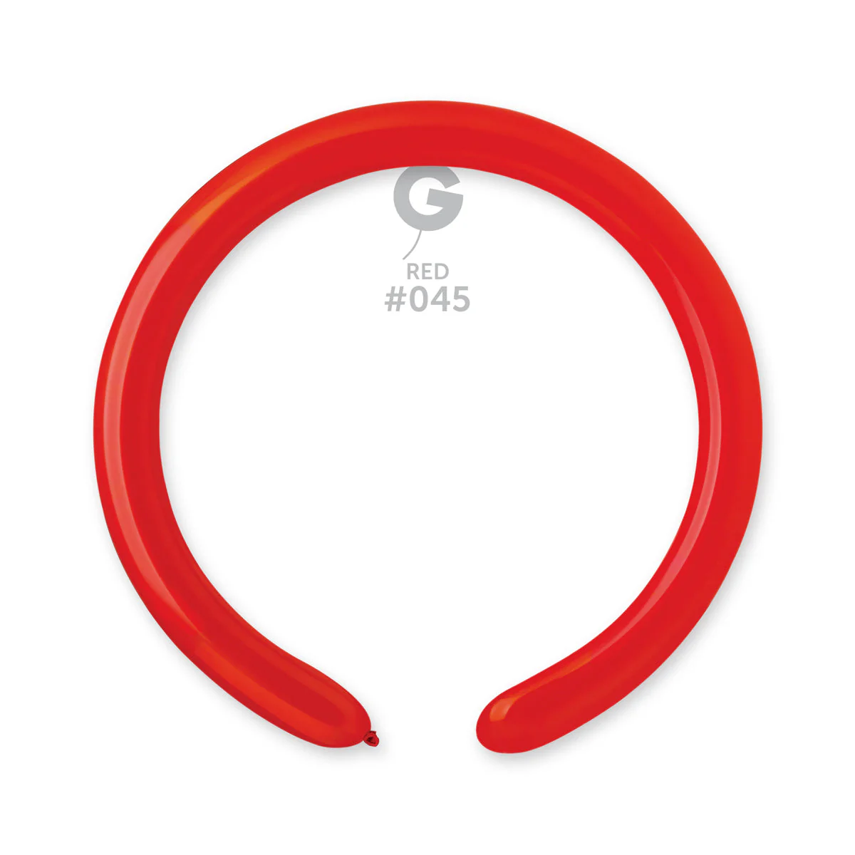 260G Gemar Latex Balloons (Bag of 50) Modelling/Twisting Red