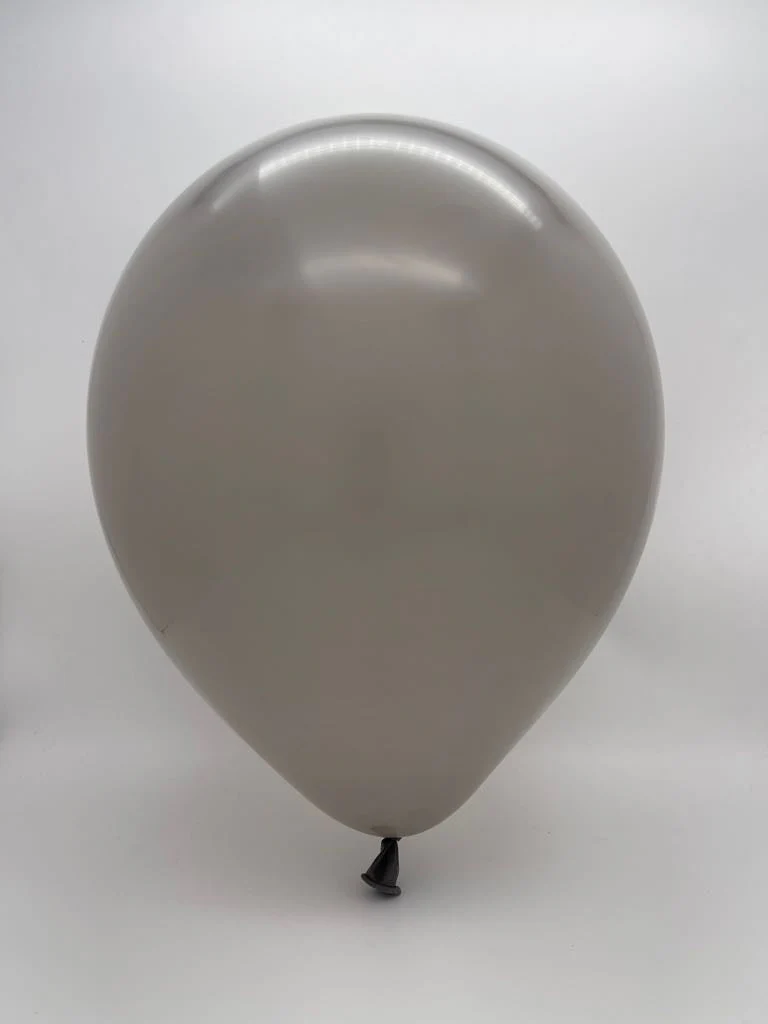 260K Kalisan Twisting Latex Balloons Standard Grey (50 Per Bag) - Image 2