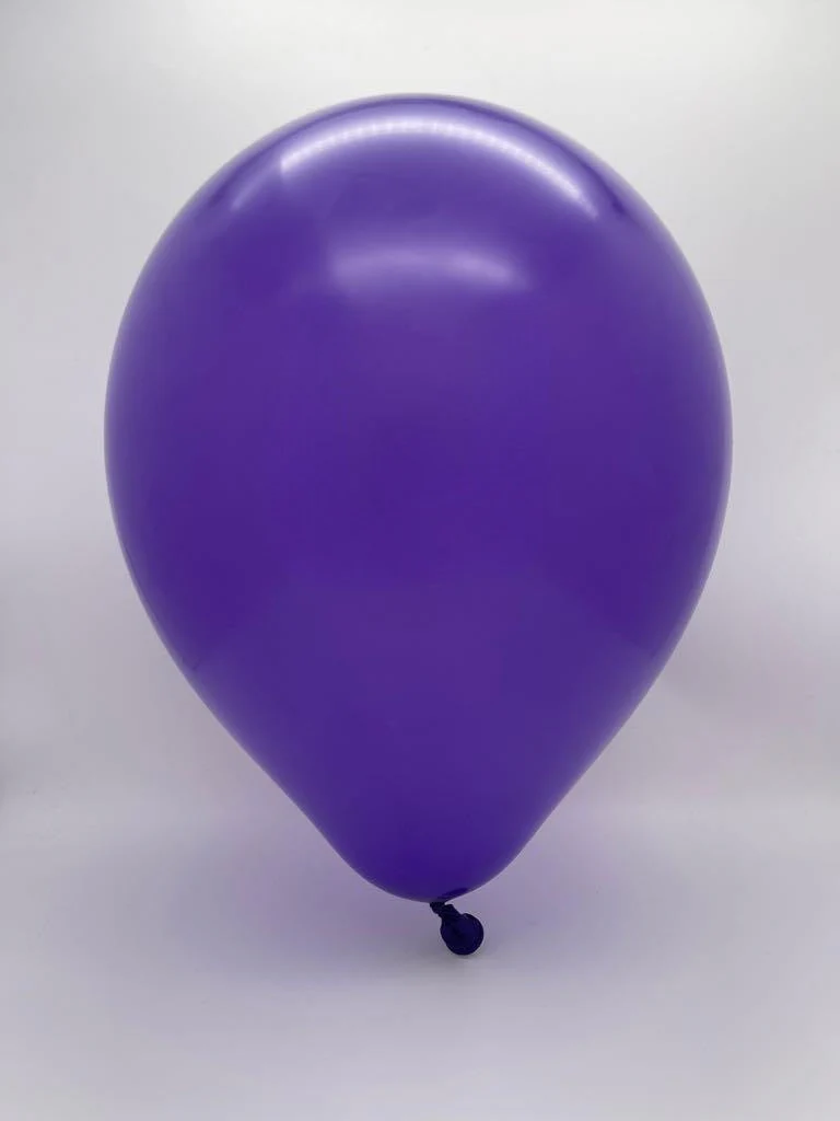 260K Kalisan Twisting Latex Balloons Standard Violet (50 Per Bag) - Image 2
