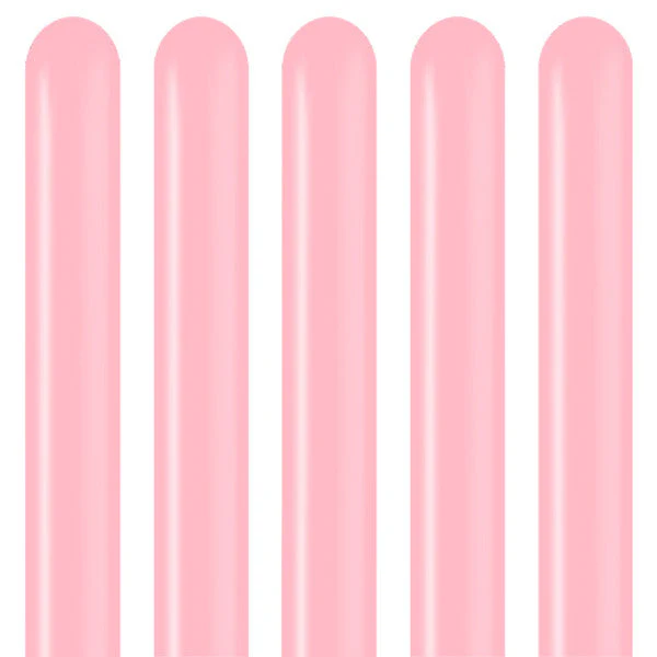 260K Nozzle Up Kalisan Twisting Latex Balloons Standard Flamingo Pink (50 Per Bag) - Image 4