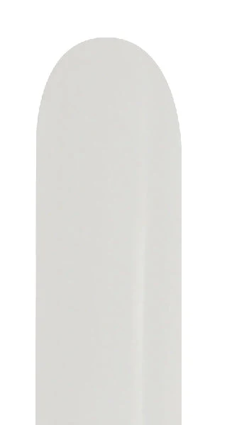 260S Latex Nozzles Up Balloon (50 Per Bag) Silk Oyster White Sempertex/Betallatex