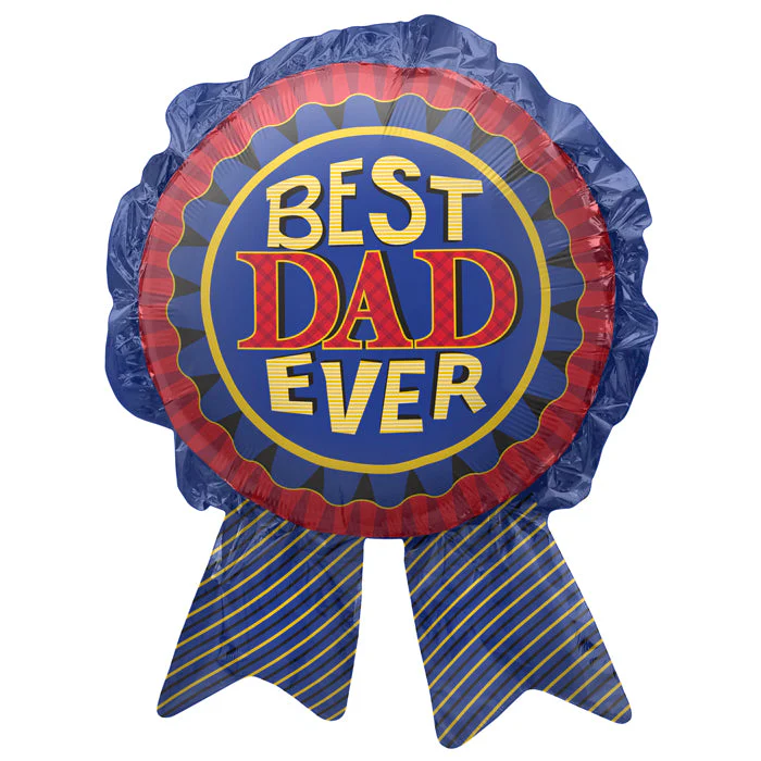 27" Foil Balloon Best Dad Ever