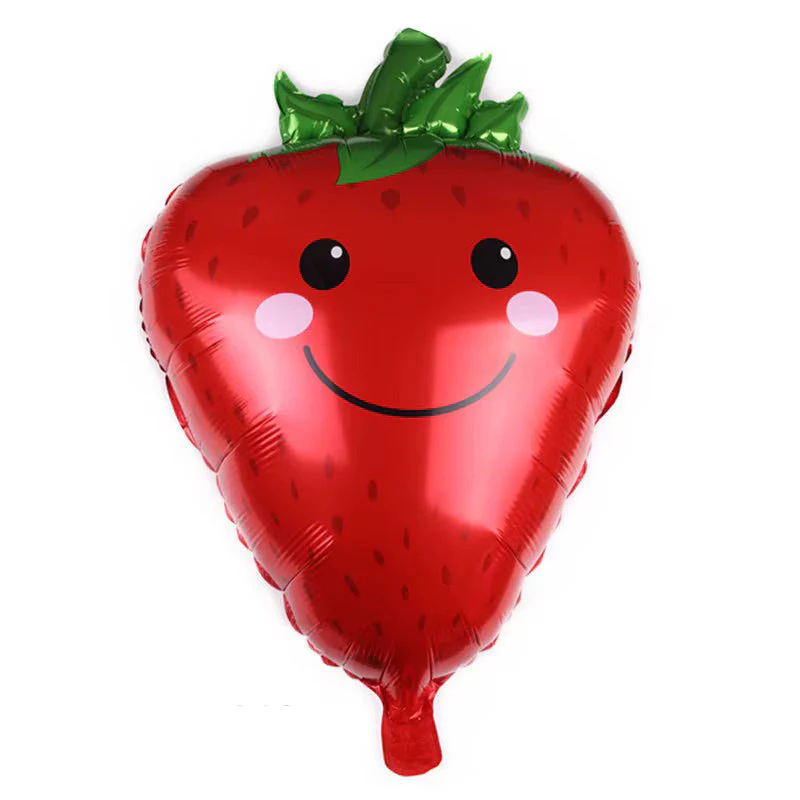 27" Strawberry Vegetable/Fruit Foil Balloon