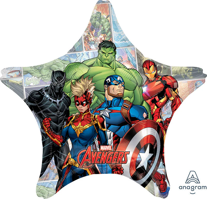 28" Avengers Marvel Powers Unite Jumbo Foil Balloon
