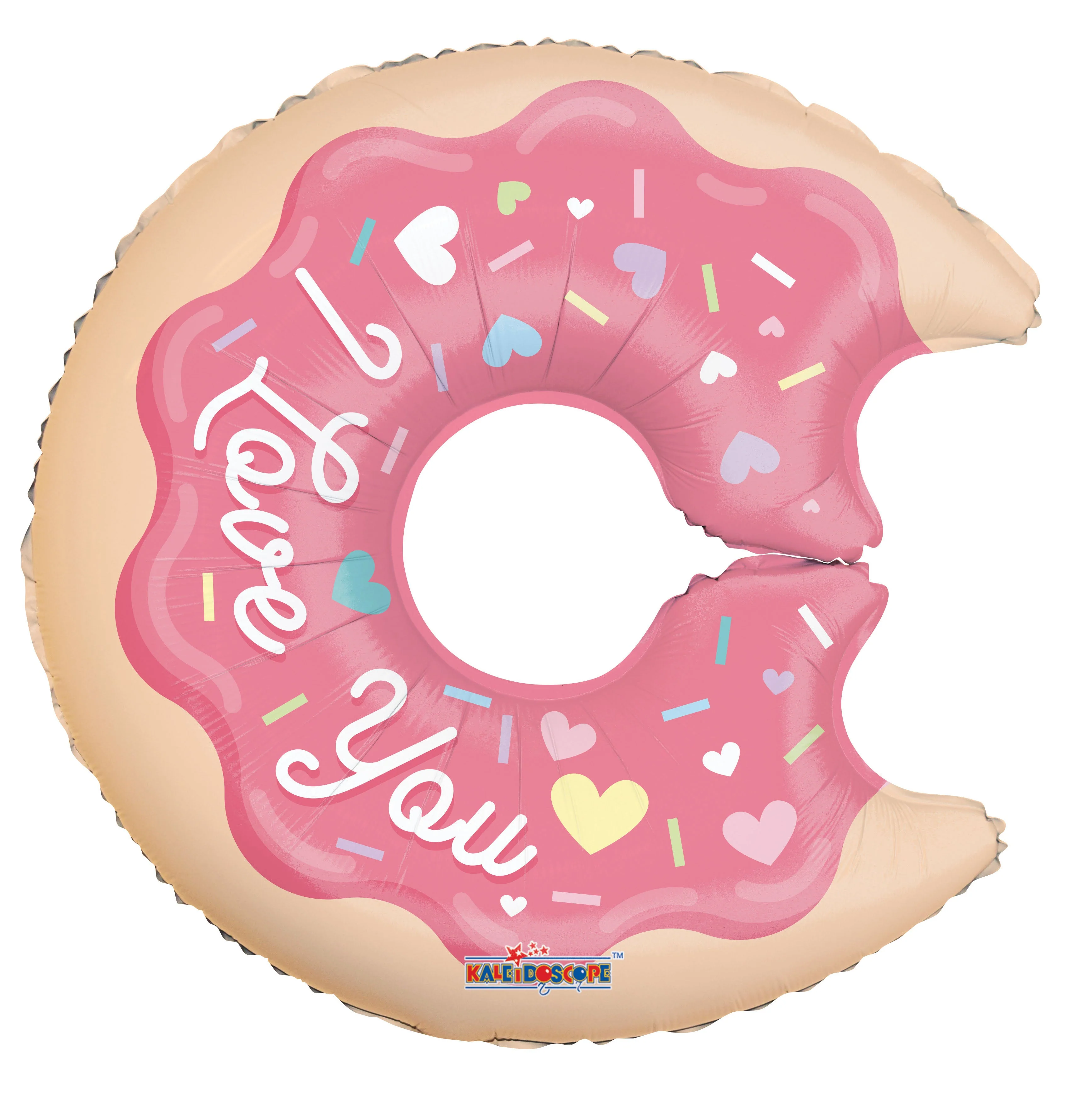 28" Donut Love Foil Balloon