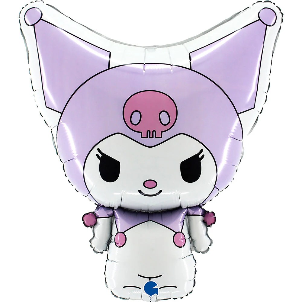29" Kuromi Kuromi Cinnamoroll Lilac Foil Balloon