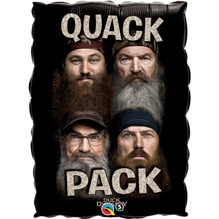 30" Duck Dynasty Quack Pack Foil Balloon