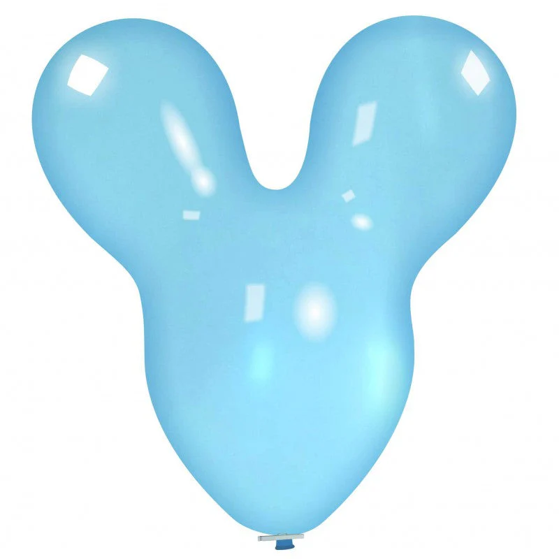 30" Mouse Cattex Brand Crystal Blue (1 Piece) Latex Balloons
