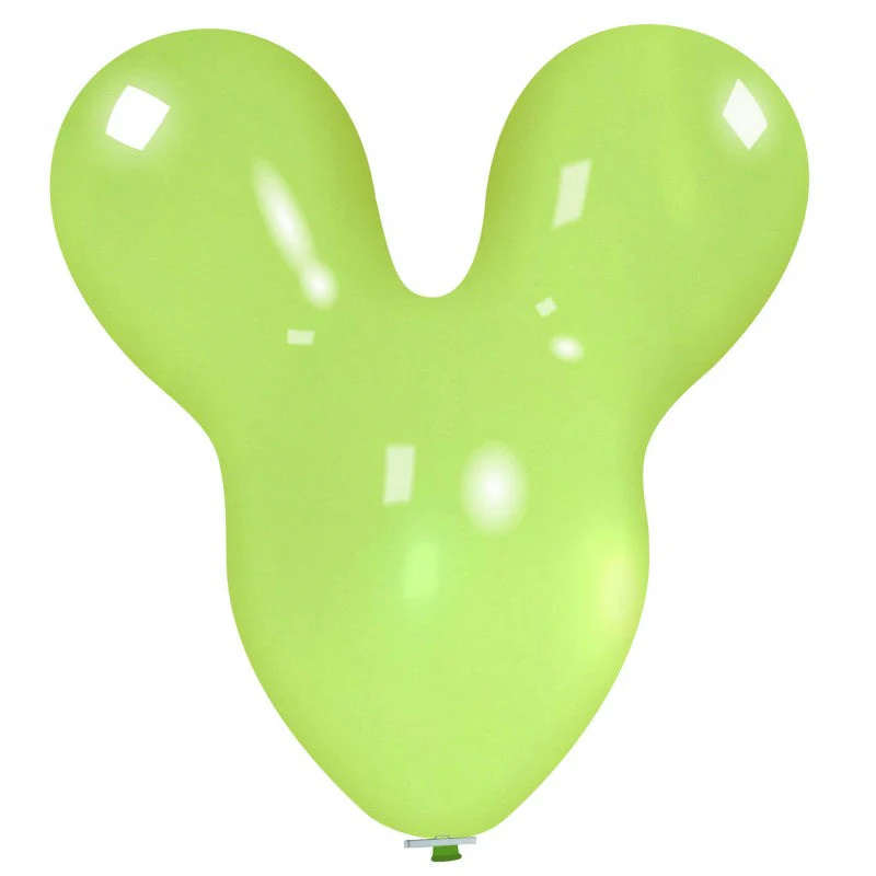 30" Mouse Cattex Brand Crystal Green (1 Piece) Latex Balloons