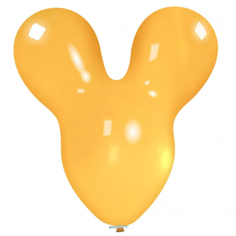 30" Mouse Cattex Brand Crystal Orange (1 Piece) Latex Balloons