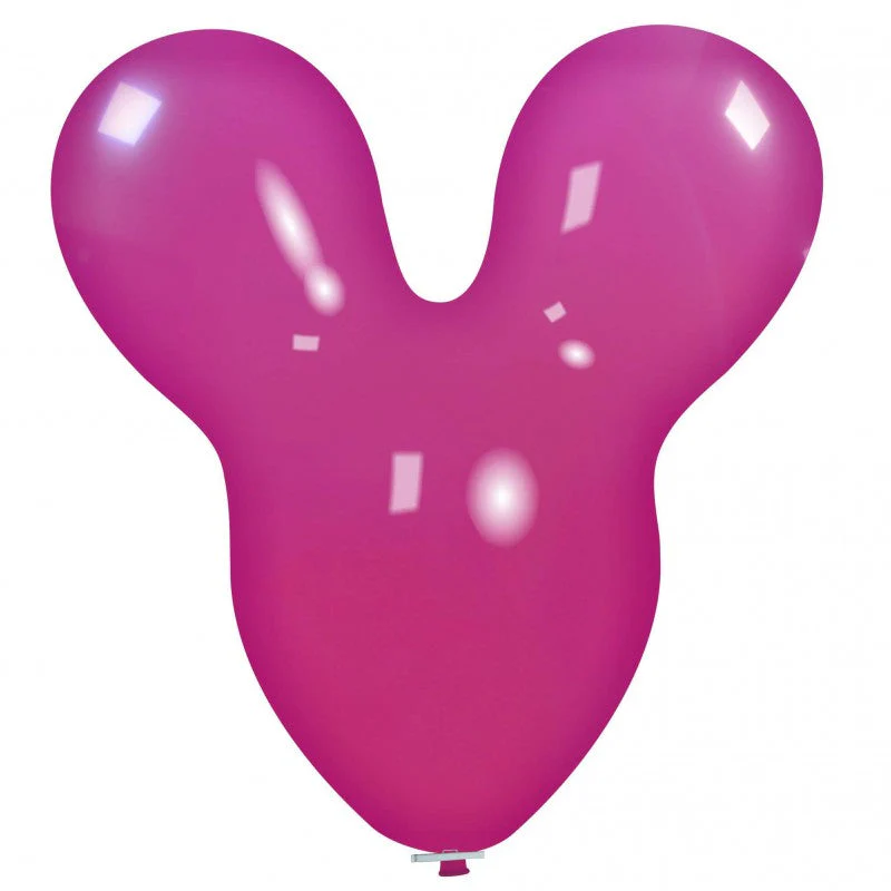 30" Mouse Cattex Brand Standard Fuchsia (1 Piece) Latex Balloons