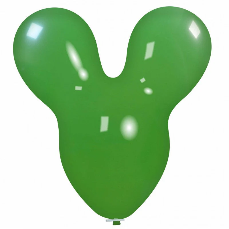 30" Mouse Cattex Brand Standard Green (1 Piece) Latex Balloons