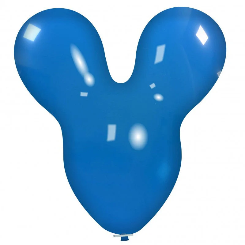 30" Mouse Cattex Brand Standard Light Blue (1 Piece) Latex Balloons