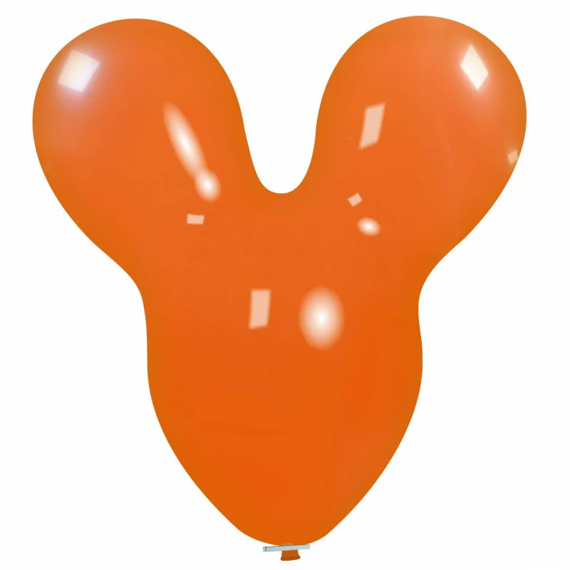 30" Mouse Cattex Brand Standard Orange (1 Piece) Latex Balloons