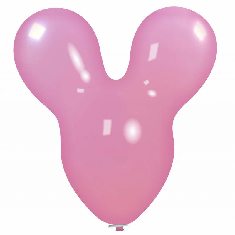 30" Mouse Cattex Brand Standard Pink (1 Piece) Latex Balloons