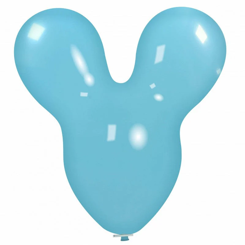 30" Mouse Cattex Brand Standard Sky Blue (1 Piece) Latex Balloons