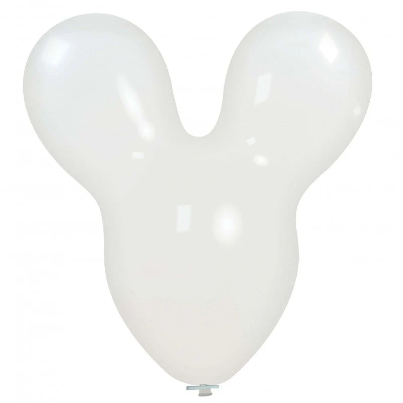 30" Mouse Cattex Brand Standard White (1 Piece) Latex Balloons