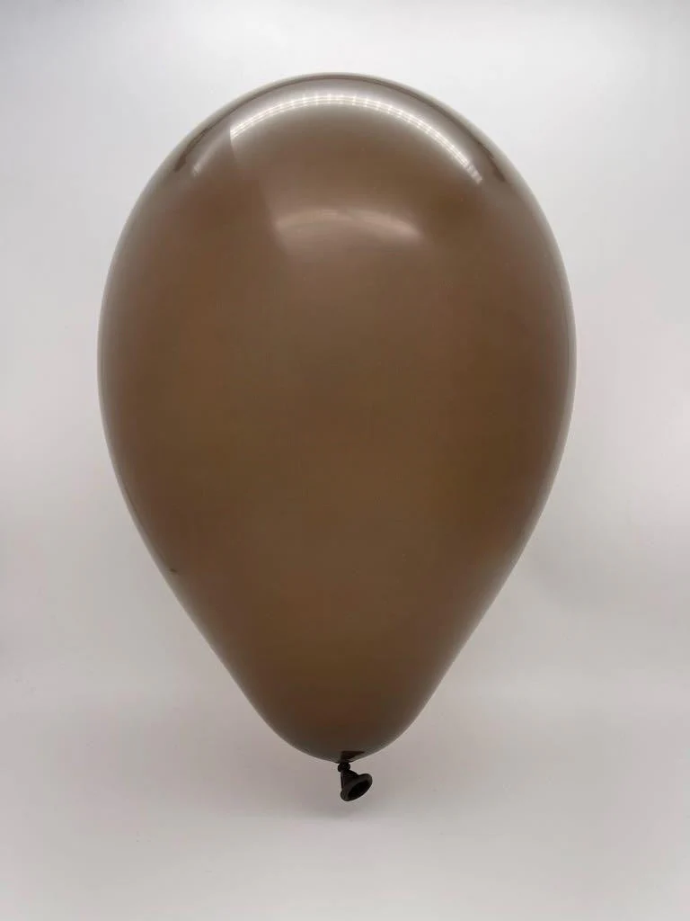 31" Gemar Latex Balloons (Pack of 1) Giant Balloon Brown - Image 2
