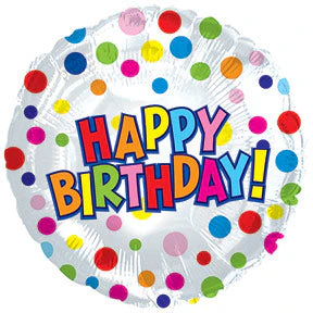 31" Happy Birthday Treat Packaged Balloon - Image 2