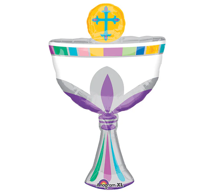 31" SuperShape Communion Cup Balloon Packaged