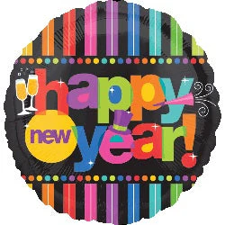 32" New Years Celebrate Balloon