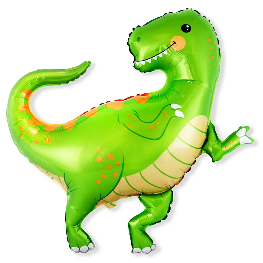 33" Baby Dino Foil Balloon