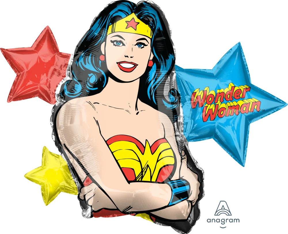 33" Wonder Woman Foil Balloon