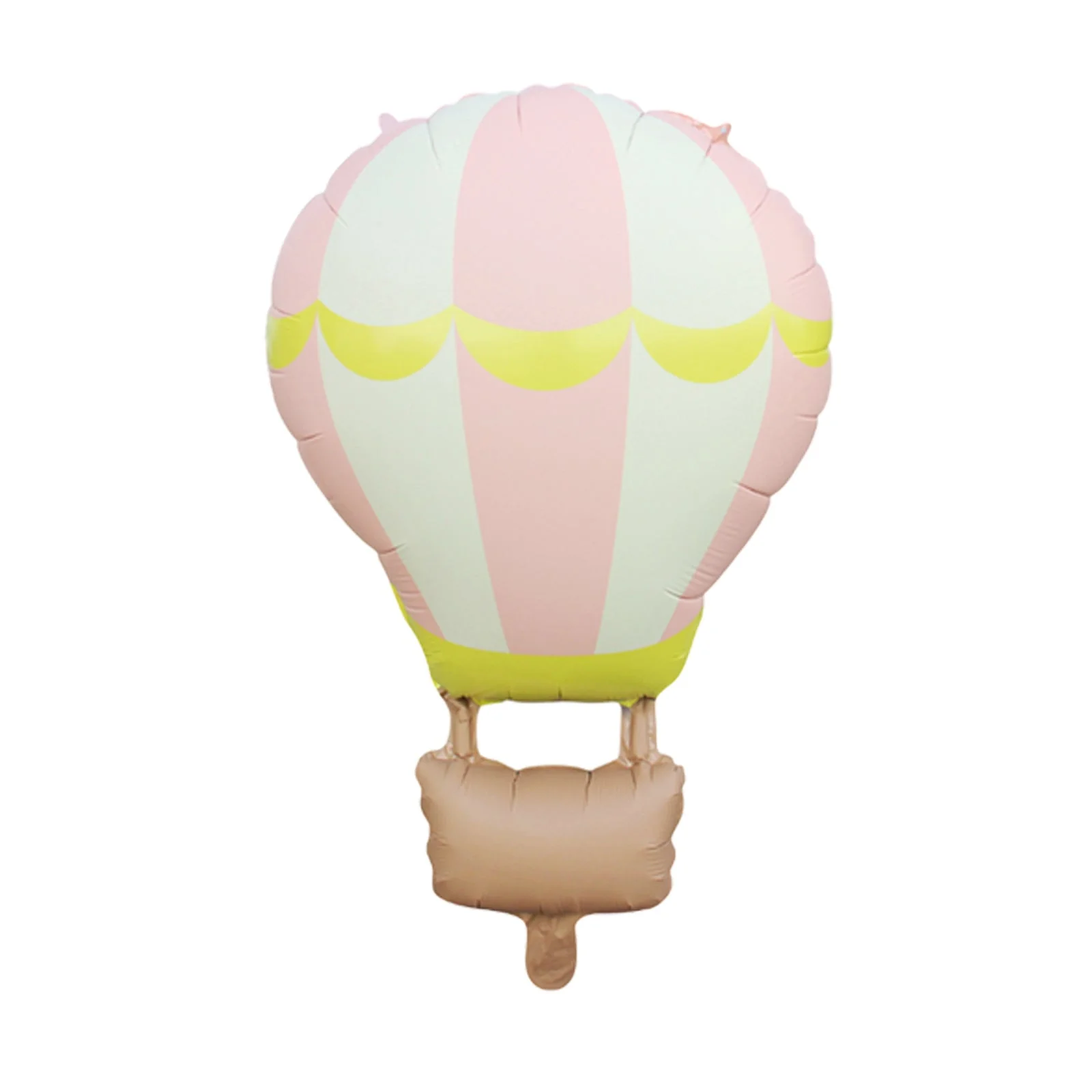 34" Matte Hot Air Foil Balloon Pink
