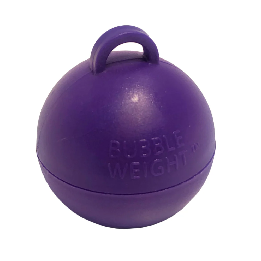 35 Gram Bubble Balloon Weight (10 Per Bag): Deep Purple