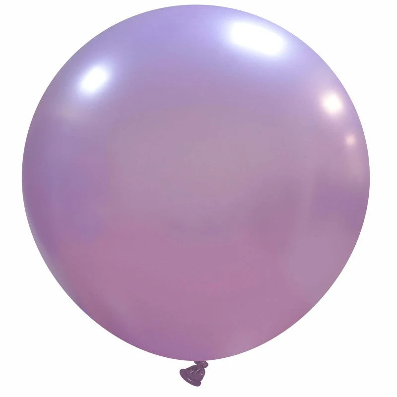 36" Cattex Brand Premium Metal Lavender Latex Balloons