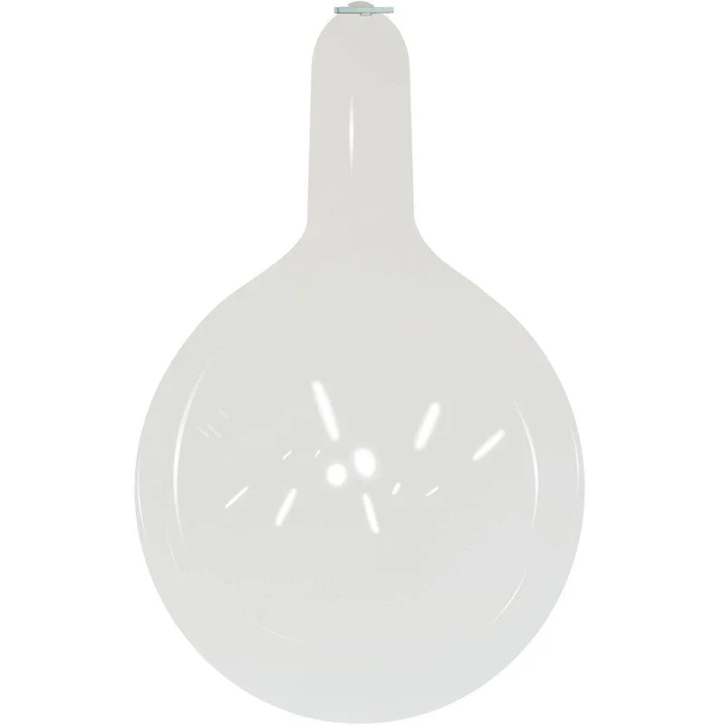 35" Longneck Cattex Brand Standard White Latex Balloons