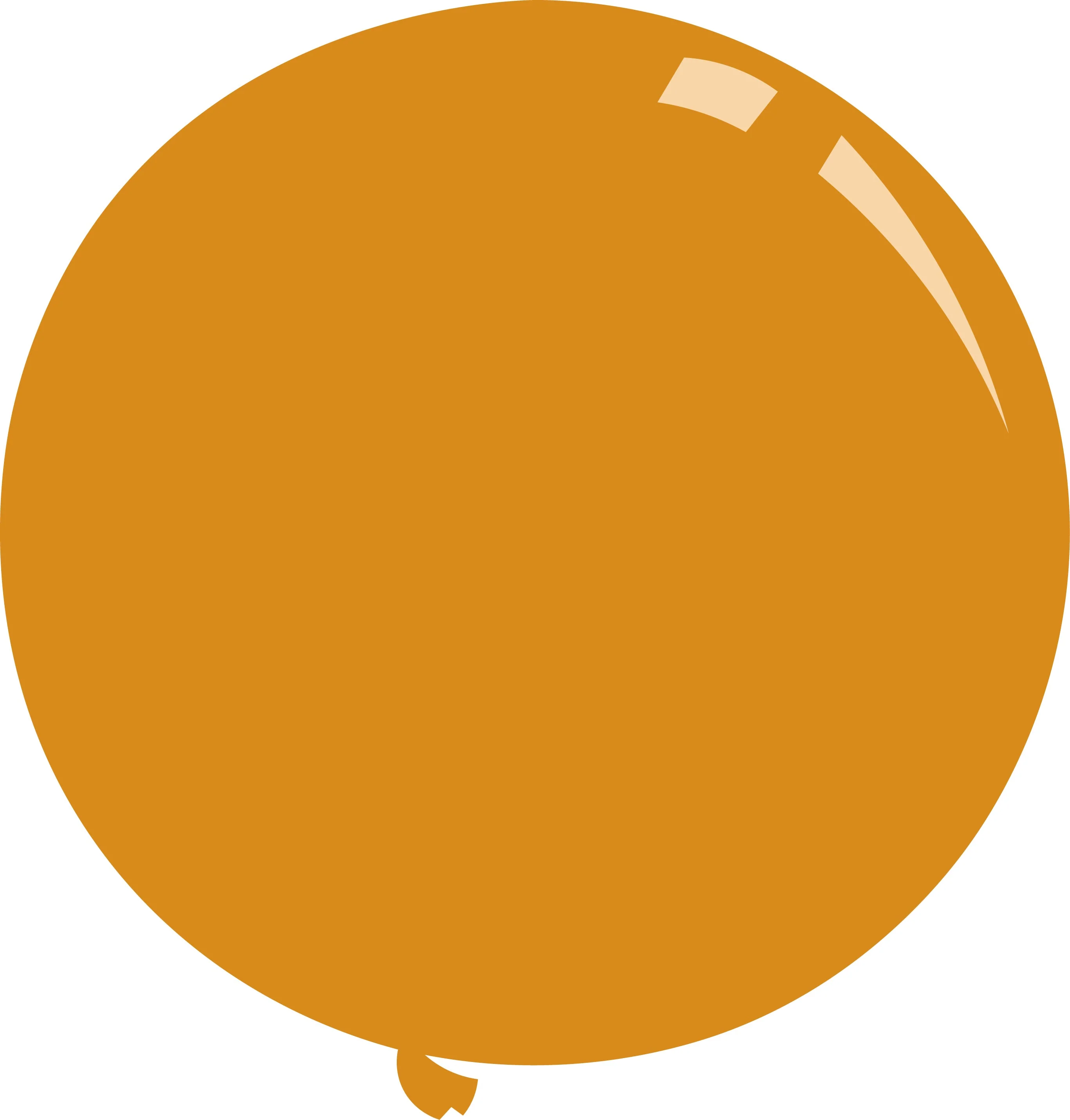 36" Deco Mocha Brown Decomex Latex Balloons (5 Per Bag)