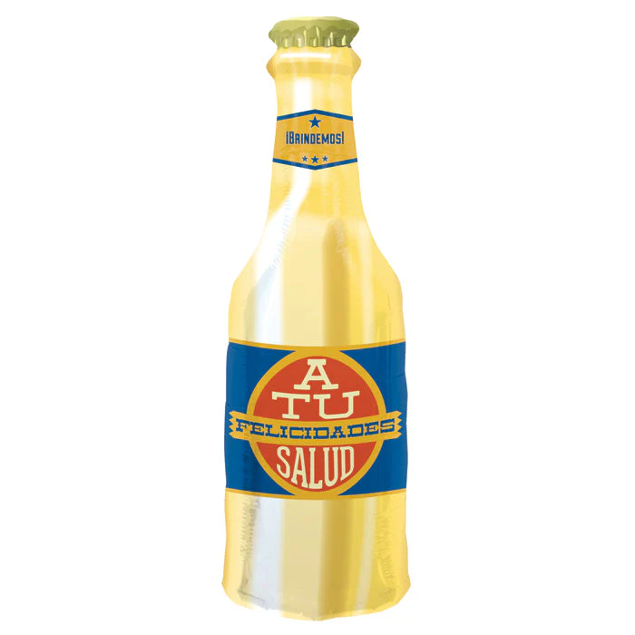 36" Foil Balloon A Tu Salud Beer (Spanish)