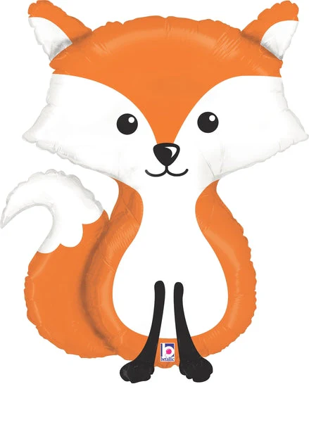 36" Foil Shape Balloon Woodland Fox