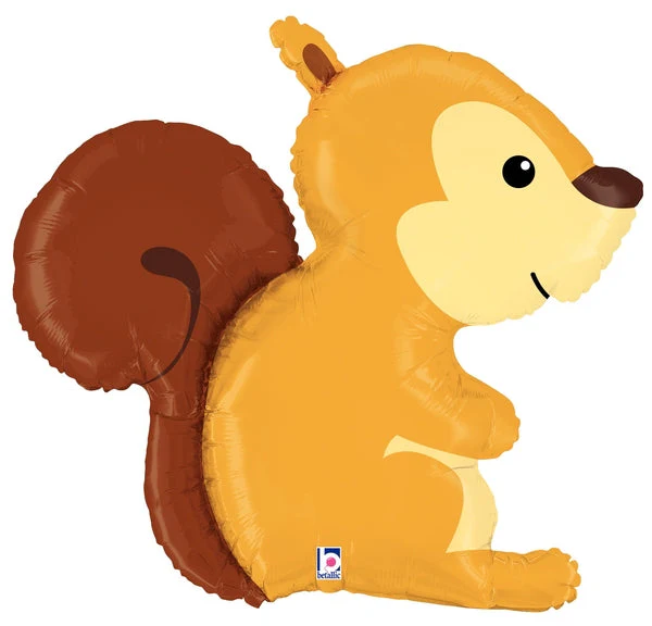 36" Foil Shape Balloon Woodland Squirrel