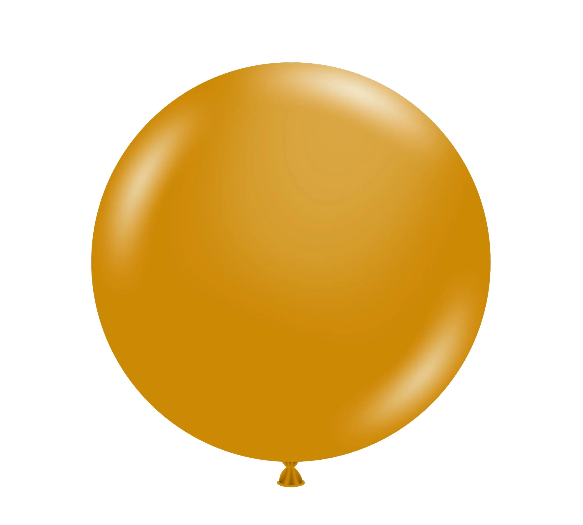 36" Gold Tuftex Pearl/Metallic Latex Balloons (2 Per Bag)