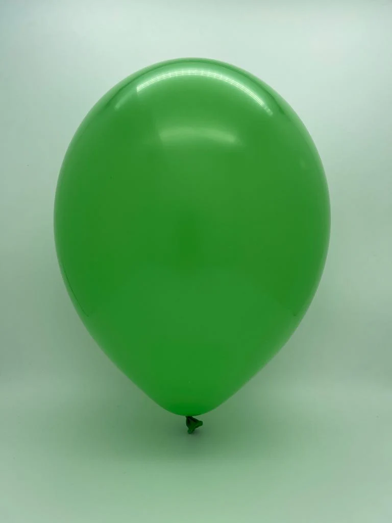 36" Green Tuftex Standard Latex Balloons (2 Per Bag) - Image 2