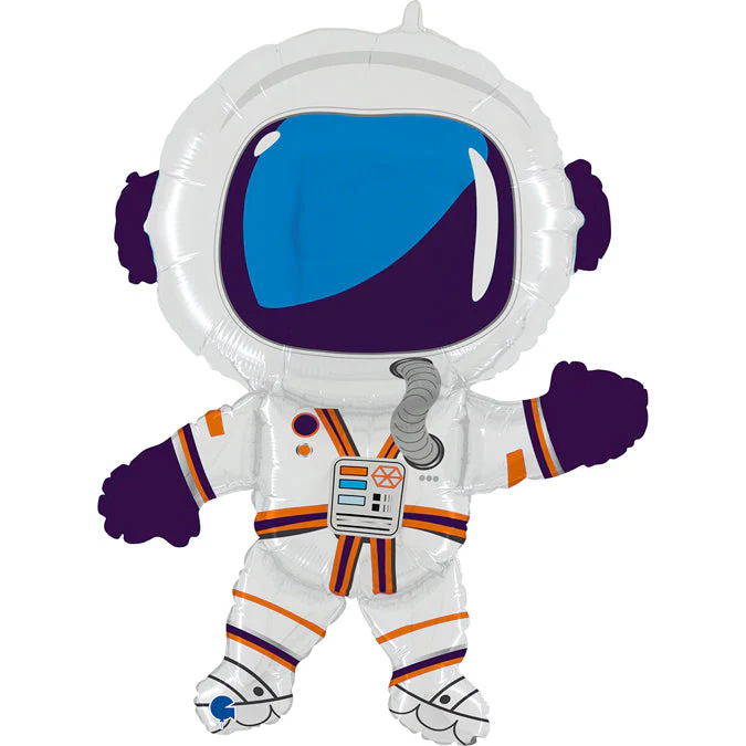36" Happy Astronaut Foil Balloon