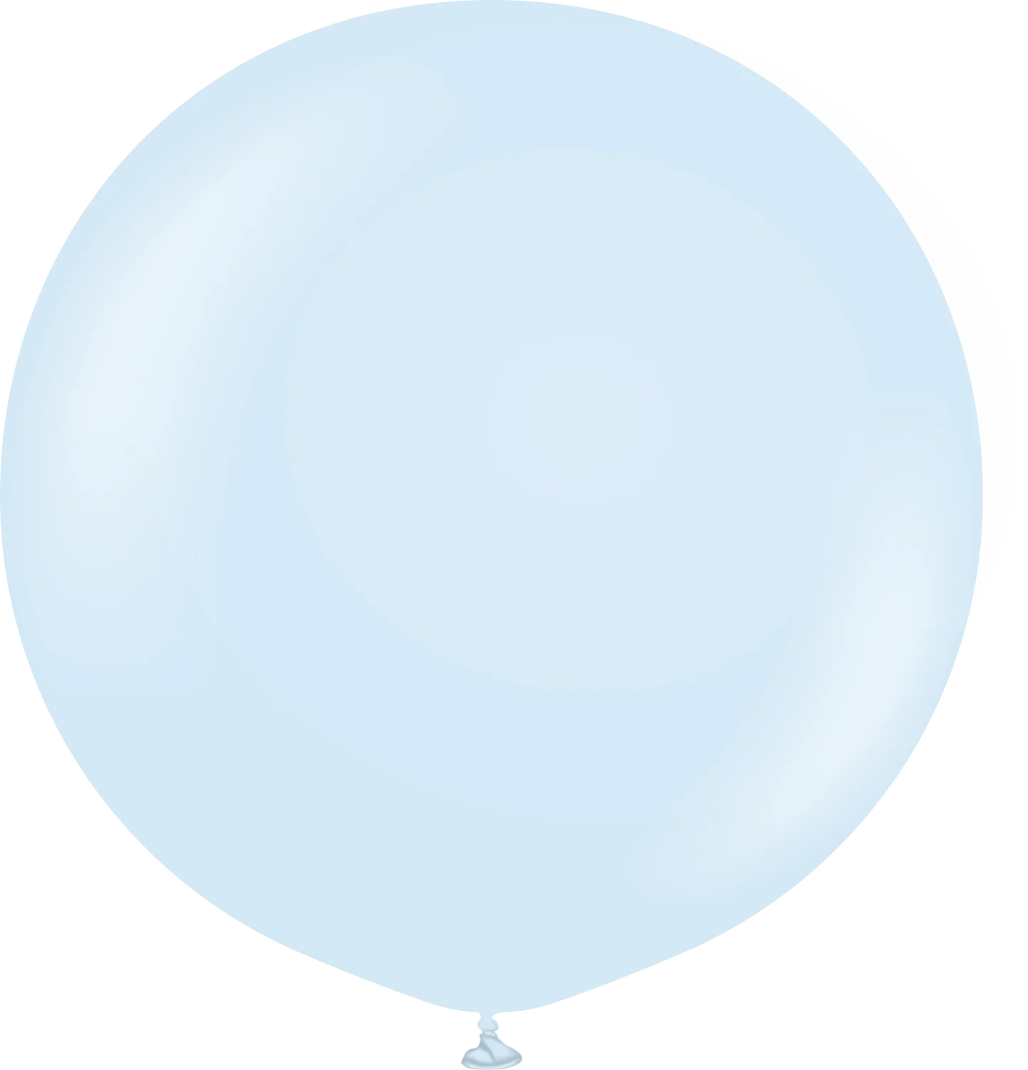 36" Kalisan Latex Balloons Pastel Matte Macaron Baby Blue (2 Per Bag)