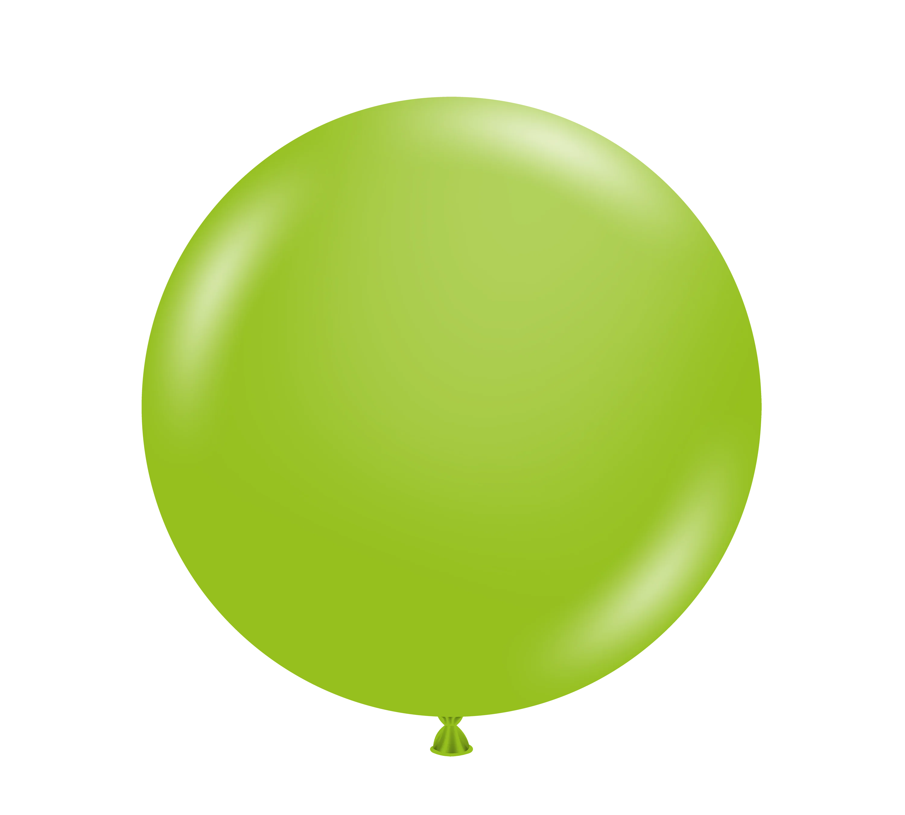 36" Lime Tuftex Latex Balloons Designer Balloons (2 Per Bag)