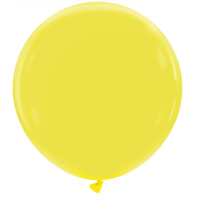 36" Cattex Brand Premium Lemon Latex Balloons