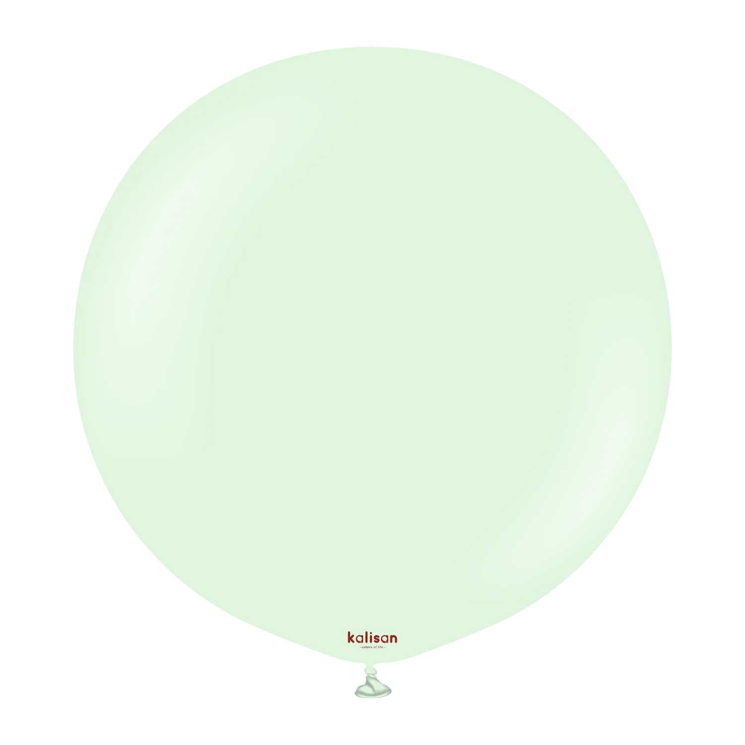 36" Kalisan Latex Balloons Standard Macaron Pale Green (2 Per Bag)