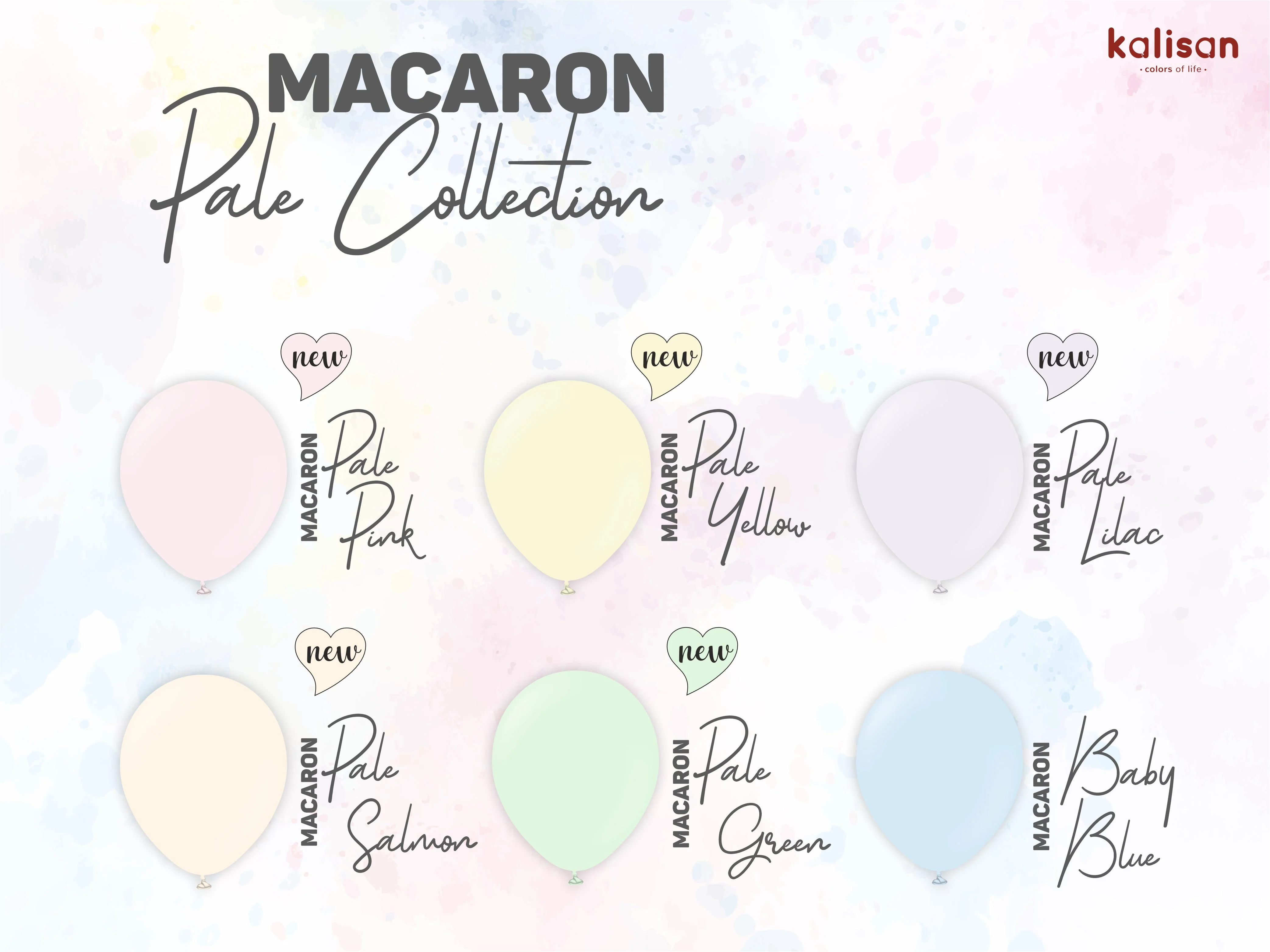 36" Kalisan Latex Balloons Standard Macaron Pale Green (2 Per Bag) - Image 6