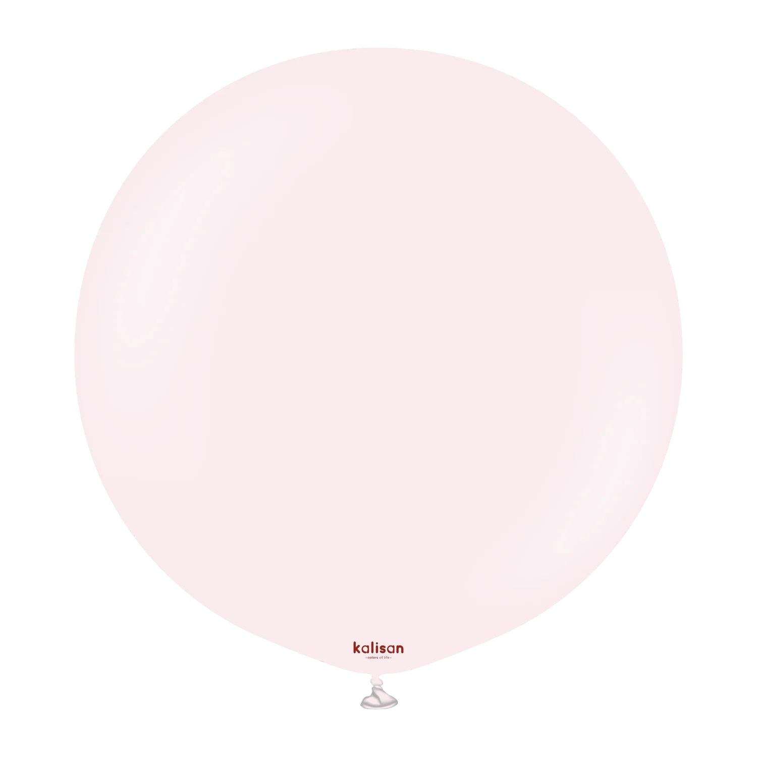 36" Kalisan Latex Balloons Standard Macaron Pale Pink (2 Per Bag)