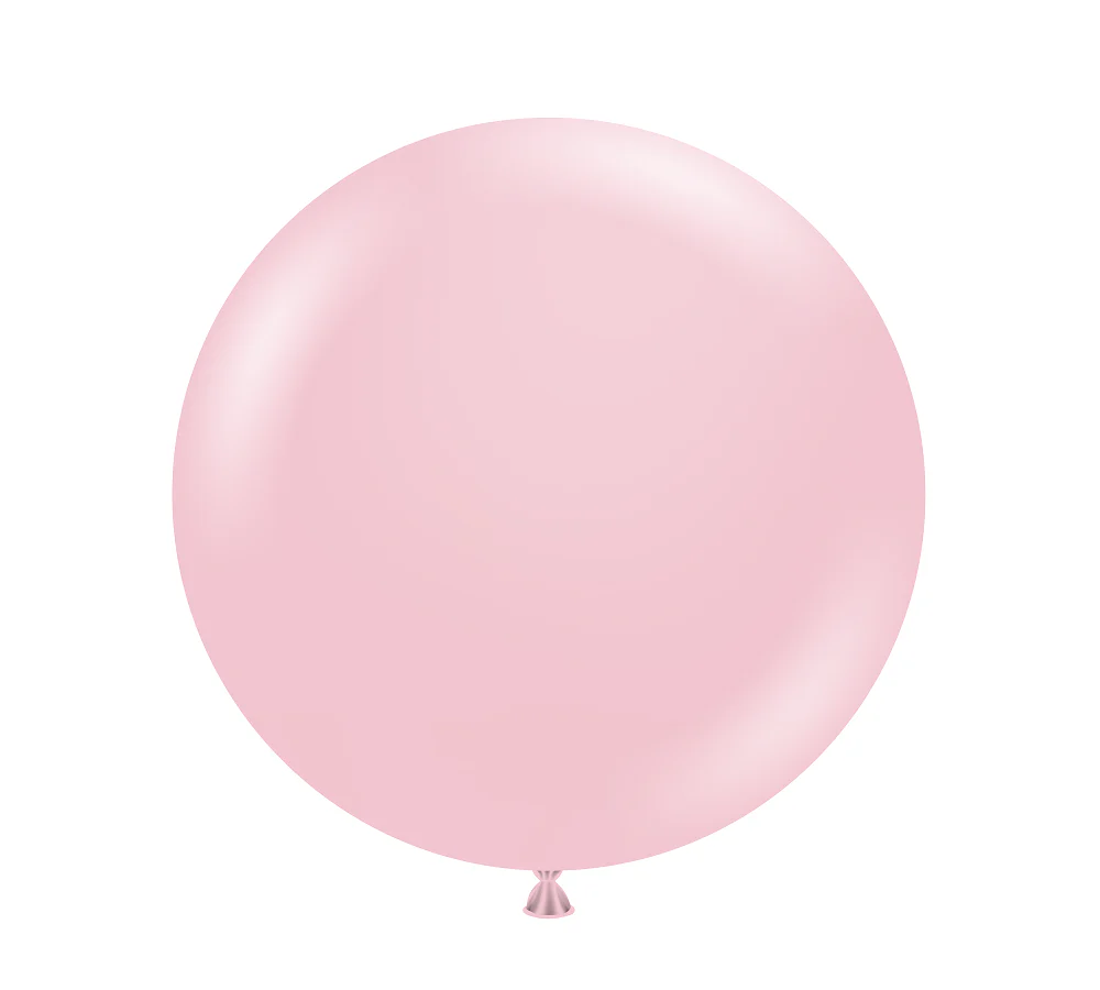 36" Romey Pearl Pink Tuftex Latex Balloons Designer Balloons (2 Per Bag)