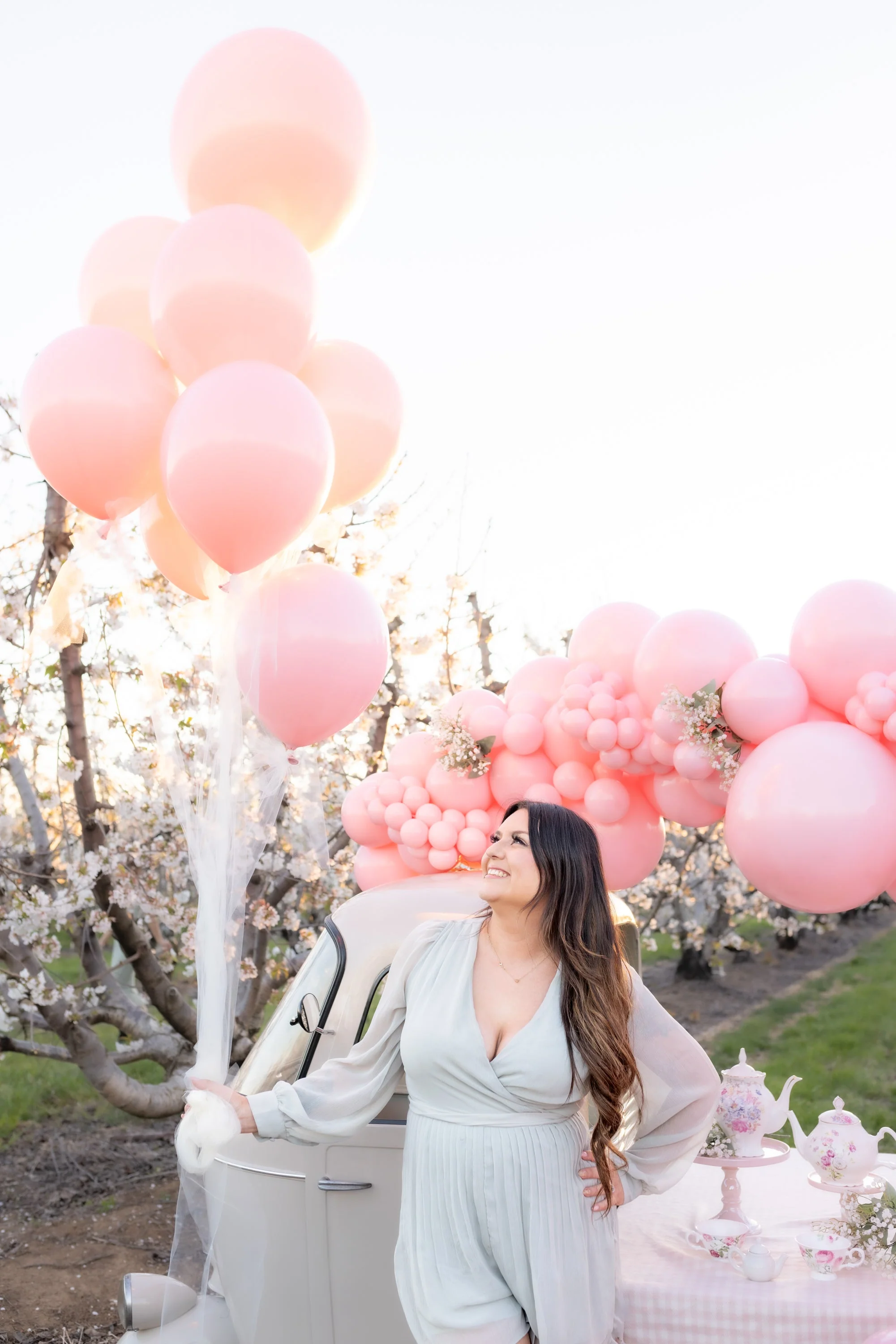 36" Romey Pearl Pink Tuftex Latex Balloons Designer Balloons (2 Per Bag) - Image 3