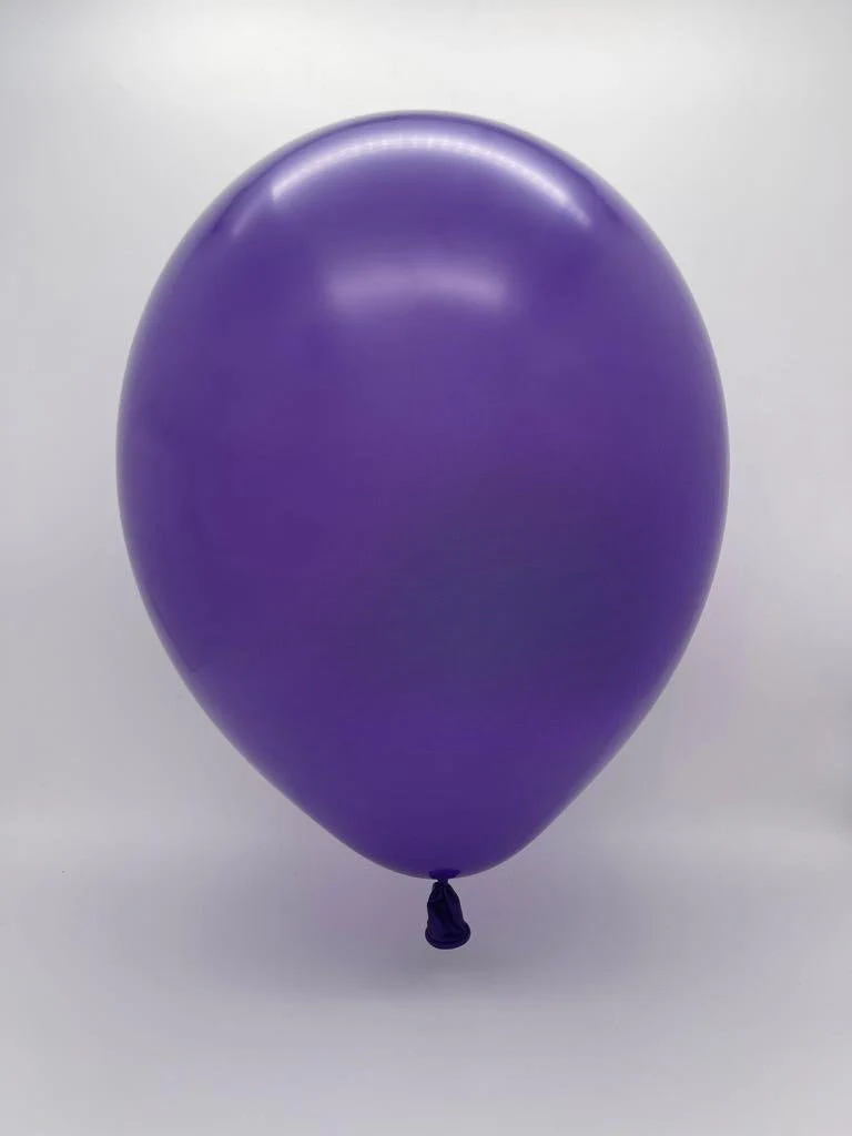36" Standard Purple Decomex Latex Balloons (5 Per Bag) - Image 2
