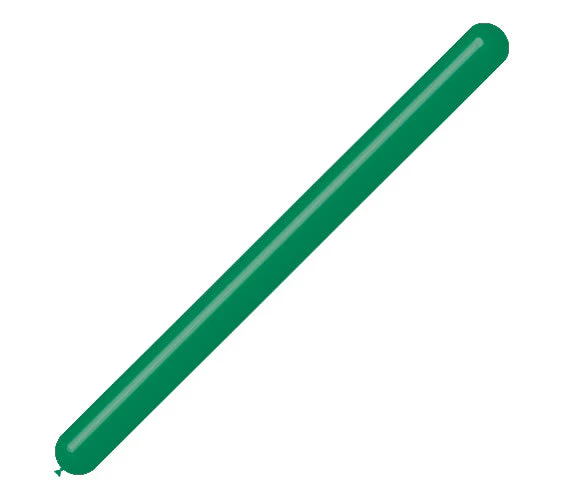360BN Balloonia Brand Professional Line Twisting/Modelling Latex Balloons Standard Forest Green (100 Per Bag)