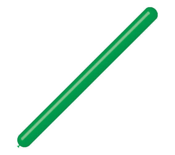 360BN Balloonia Brand Professional Line Twisting/Modelling Latex Balloons Standard Green (100 Per Bag)